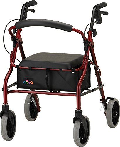 WALKER 4 WH HAND BRAKE ZOOM 20 RED #4220RD