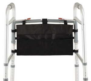 WALKER BAG F/FOLDING WALKER BLACK