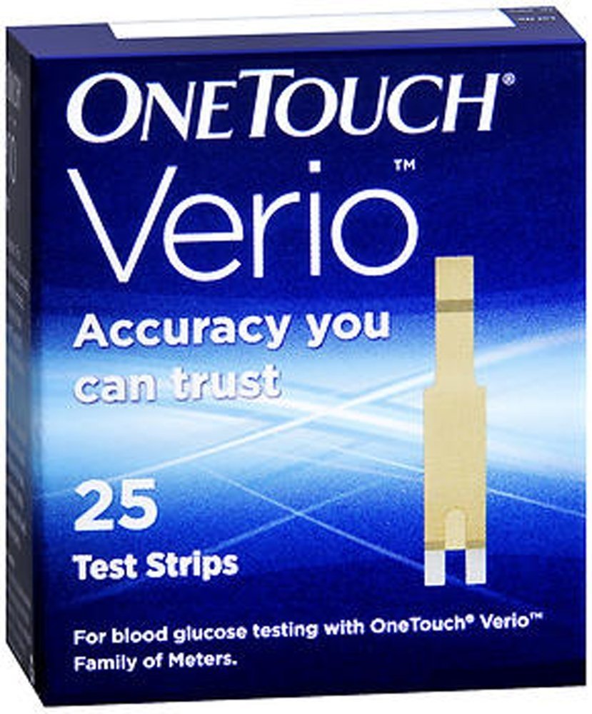 ONE TOUCH VERIO TEST STRIP 25