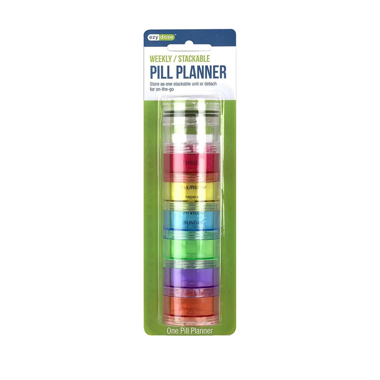 PILL REMINDER WEEKLY 7 COMP STACKABLE SM