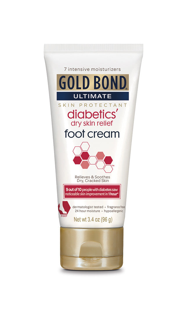 GOLD BOND ULT DIABETIC FOOT CREAM 3.4 OZ