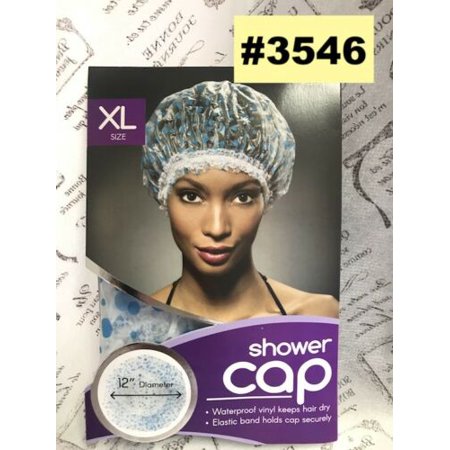 ANNIE SHOWER CAP BLUE DOTS #3546