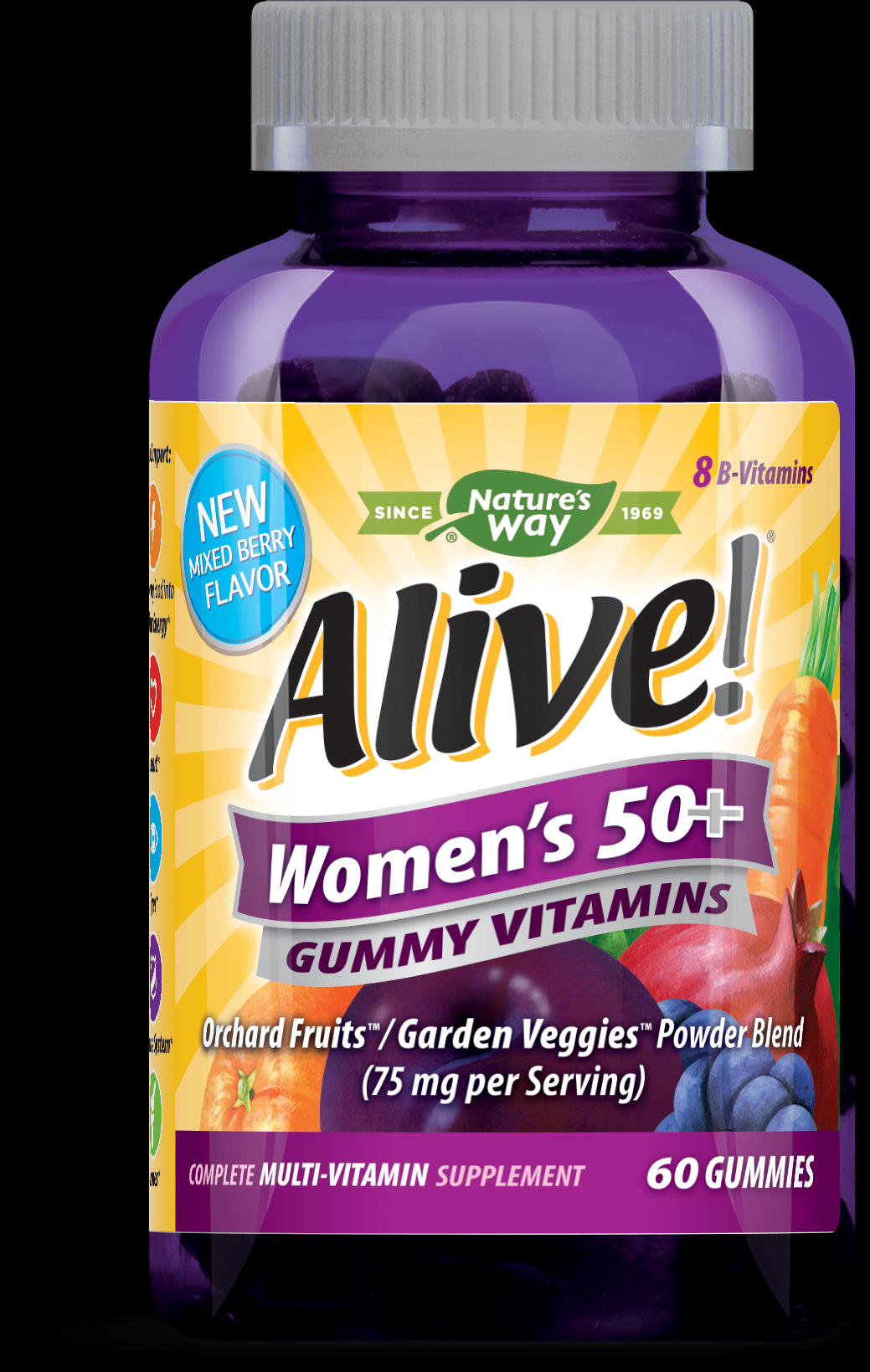 ALIVE WOMEN 50+ GUMMIES 60
