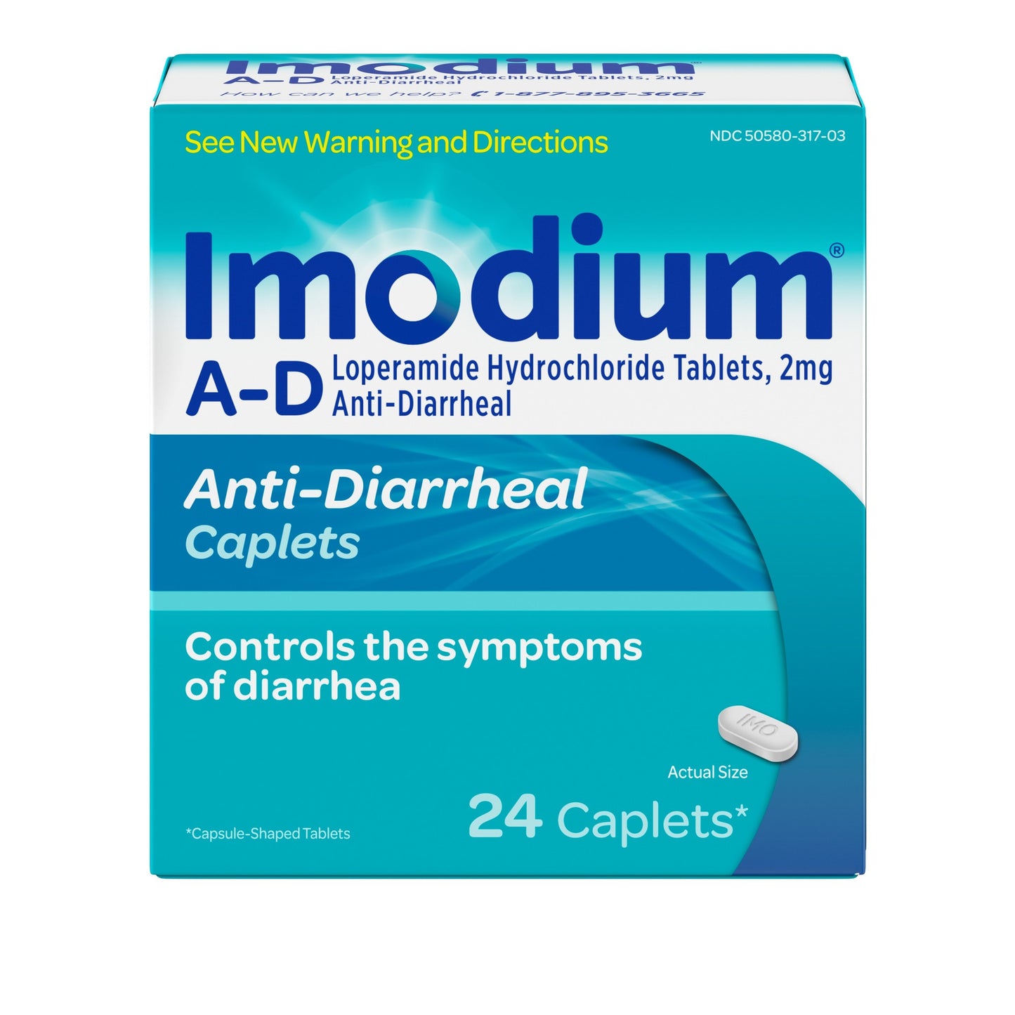 IMODIUM A-D CAPLET 24