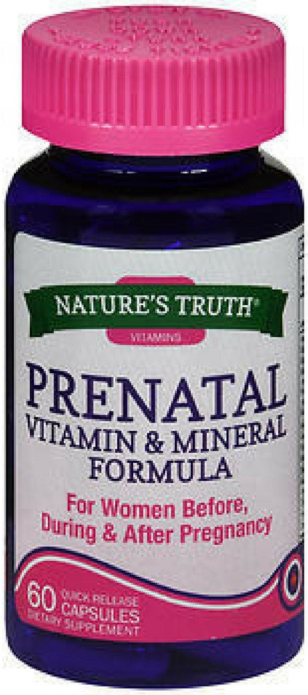 PRENATAL VITAMIN + MINERALS CAP 60 NT