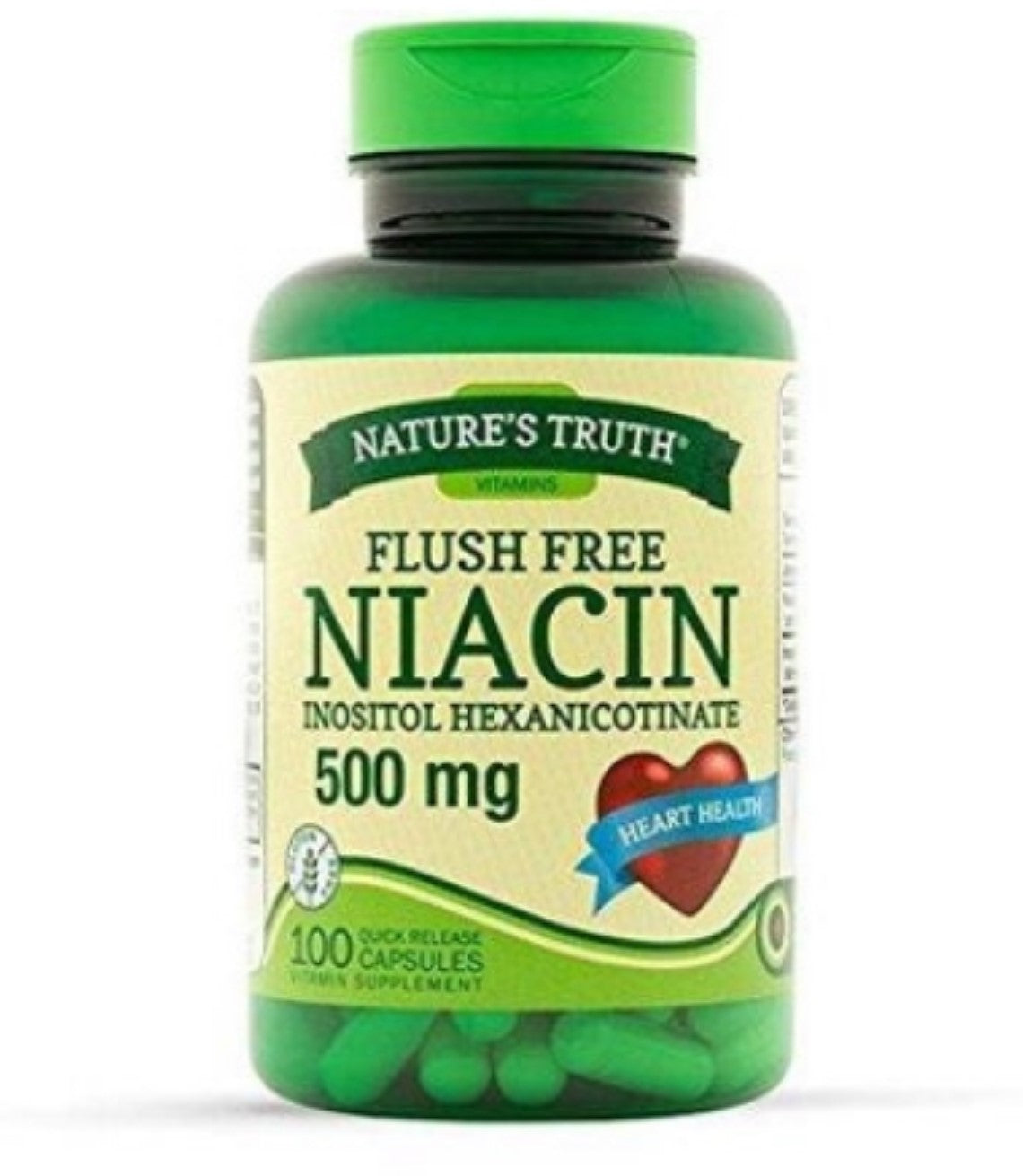 NIACIN CAP 500 MG FLUSH FREE 100 NT