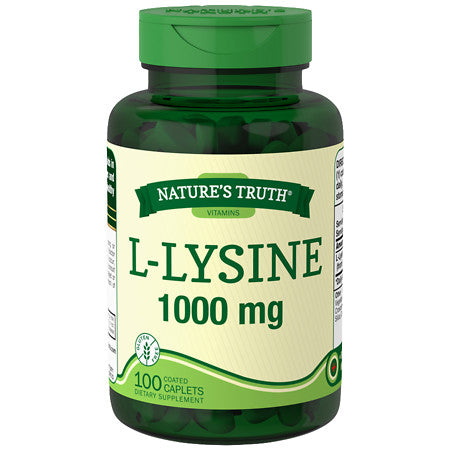 L-LYSINE TAB 1000 MG 100 NT
