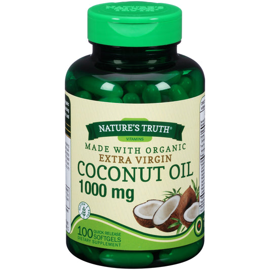 COCONUT OIL SOFTGEL 1000 MG 100 NT