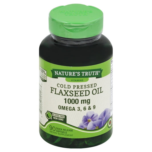 FLAXSEED OIL SOFTGEL 3000 MG 90 NT