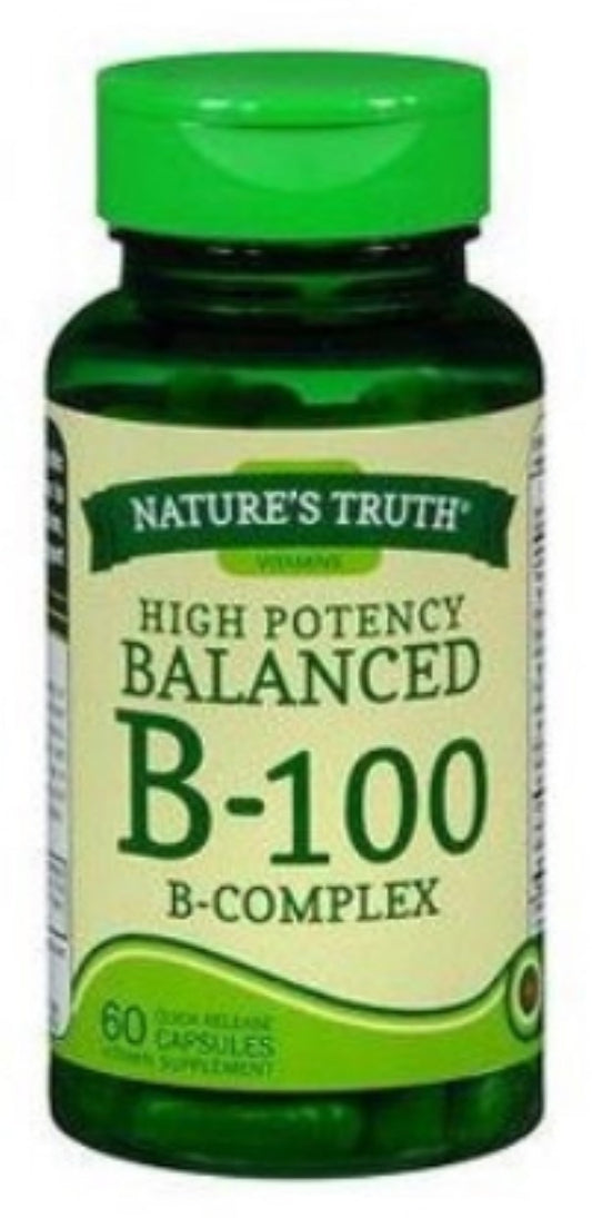 Vitamin B-100 B Complex Cap 60 Nt