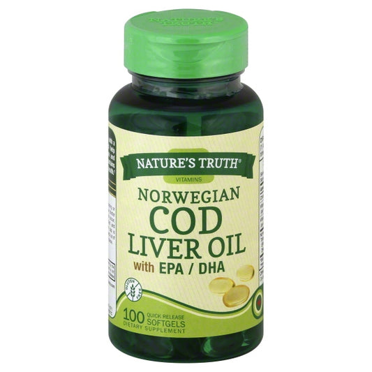 COD LIVER OIL NORWEGIAN SOFTGEL 100 NT