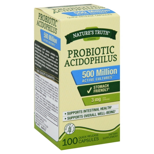 PROBIOTIC ACIDOPH 500 MILLION CAP 100 NT