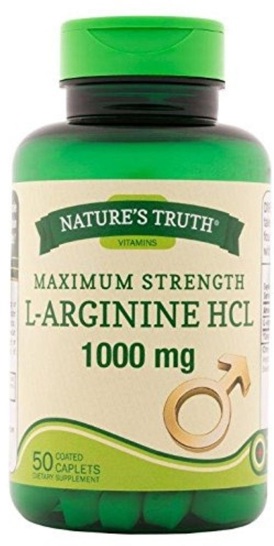 L-ARGININE CAPLET 1000 MG 50 NT