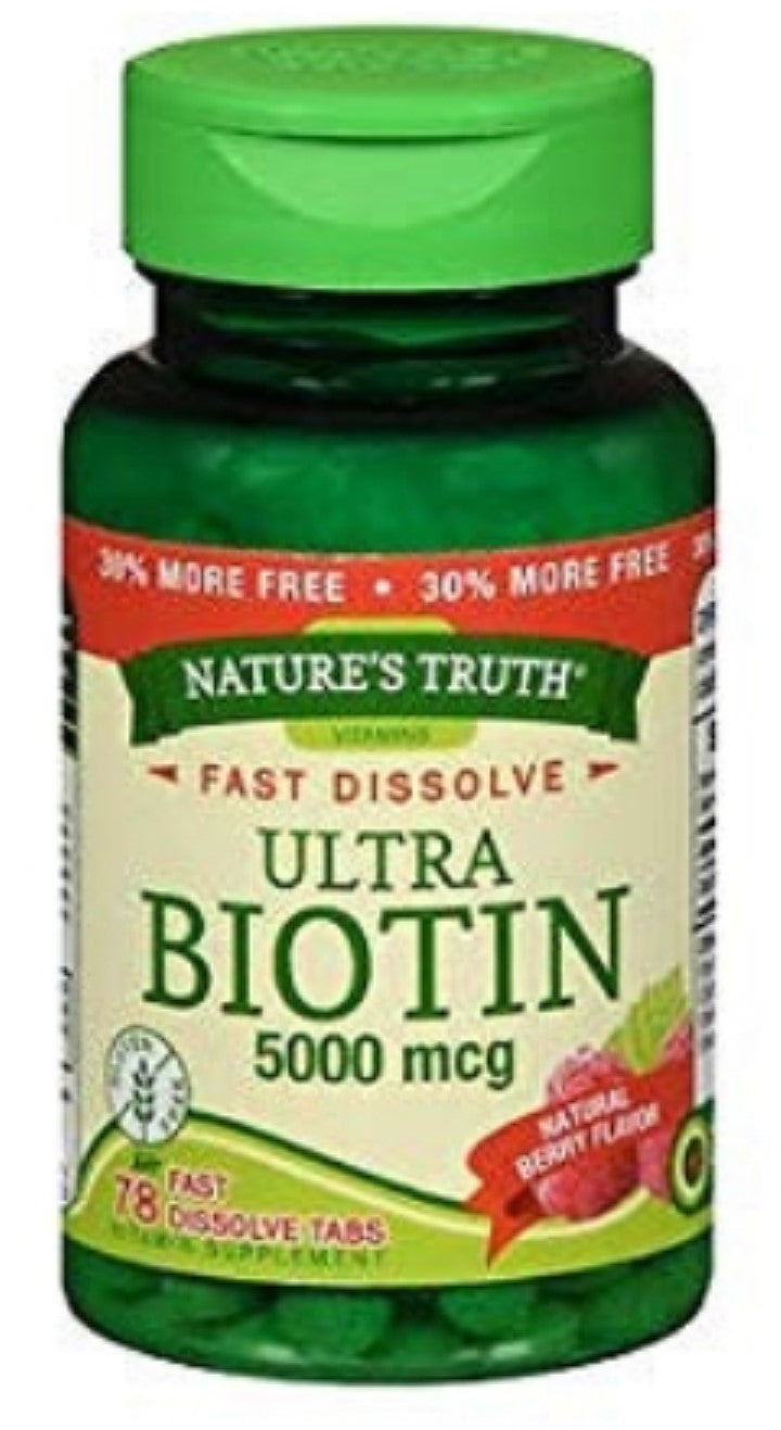BIOTIN TAB 5000 MCG FAST DISSOLVE 78 NT