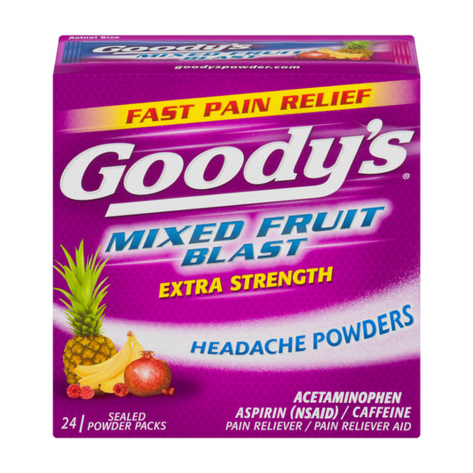 GOODYS EXTRA STRENGTH MIXED FRUIT POWDER 24