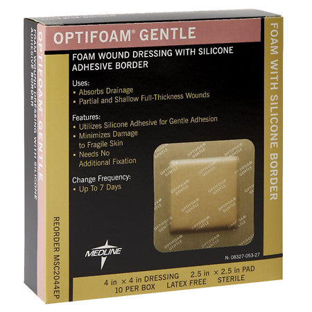 OPTIFOAM GENTLE FOAM BORDER DRESS 4 X 4" (10)