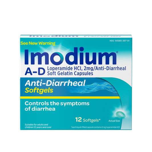 IMODIUM A-D SOFTGEL 12