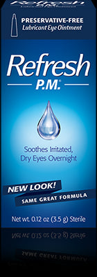 REFRESH P.M. LUBRICATING EYE OINT 3.5 GM