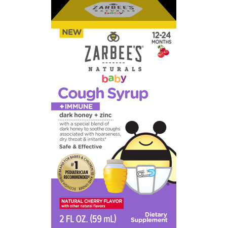 ZARBEES BABY COUGH + IMMUNE CHERRY 2 OZ