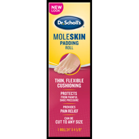 DR SCHOLLS MOLESKIN PLUS ROLL 24" X 4 5/8"
