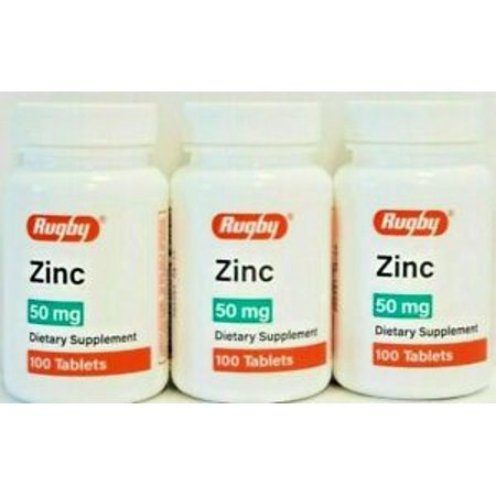 ZINC TAB 50 MG 100 RUGBY
