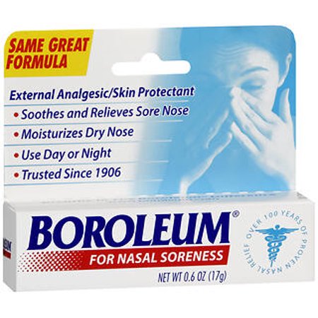 BOROLEUM NASAL OINTMENT 0.6 OZ OTC RELIABLE
