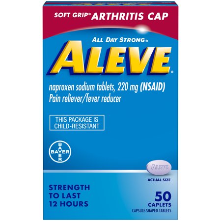 ALEVE SOFT GRIP ARTHRITIS CAPLET 50