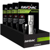 RAYOVAC METAL F/LIGHT RECHARGEABLE ROVVMHAL8H