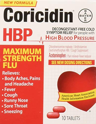 CORICIDIN MAX STRENGTH FLU TAB 10