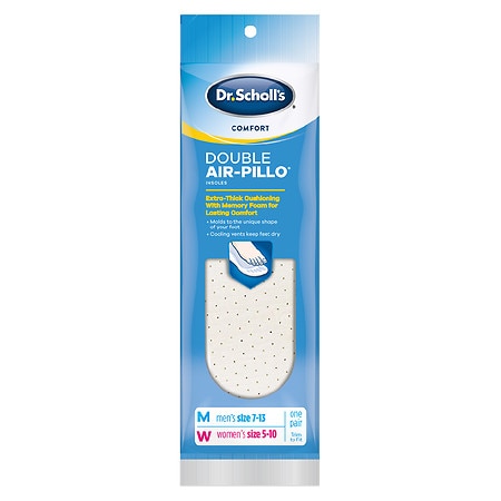 DR SCHOLLS COMFORT DOUBLE AIR PILLO INSOLE PR