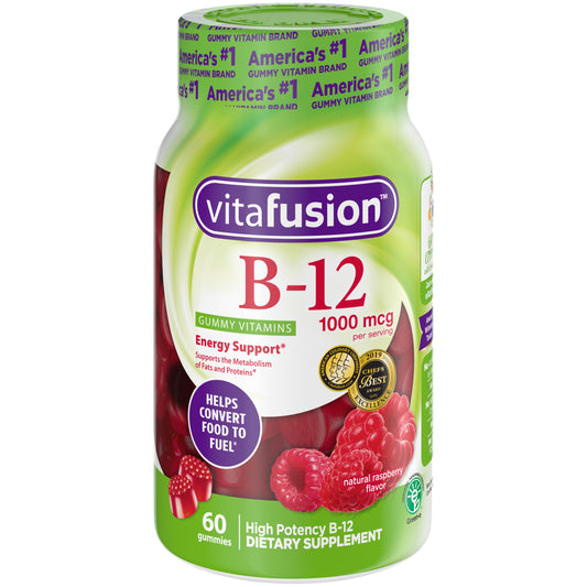 VITAFUSION ENERGY B-12 GUMMY VITAMIN 60