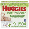 HUGGIES BABY WIPES NAT CARE FF REFILL 56(3)