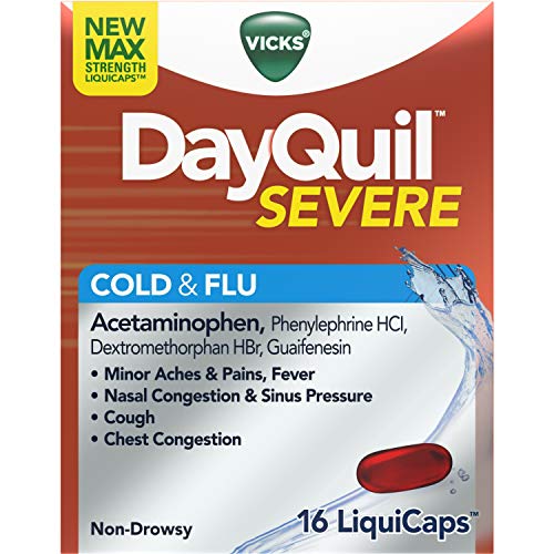 DAYQUIL SEVERE COLD & FLU LIQUICAPS 16