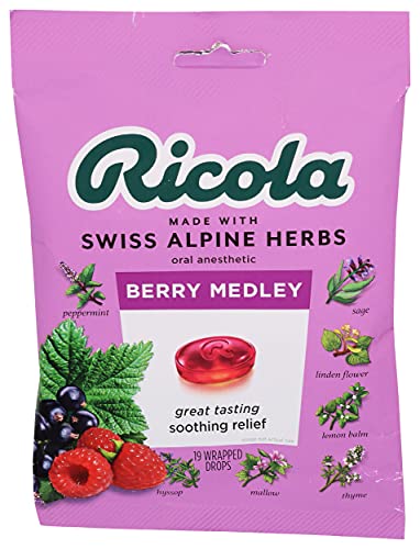 RICOLA BERRY MEDLEY DROP BAG 19
