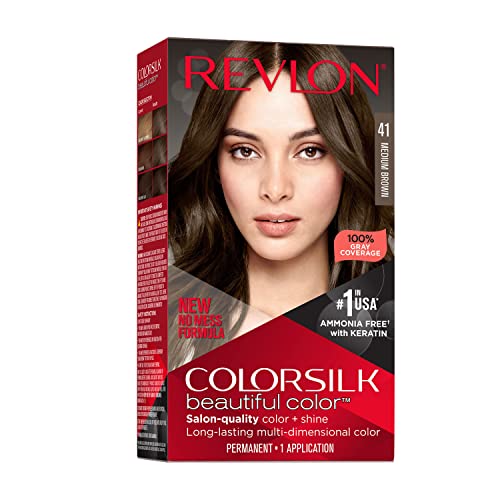 REVLON COLORSILK 041 MEDIUM BROWN