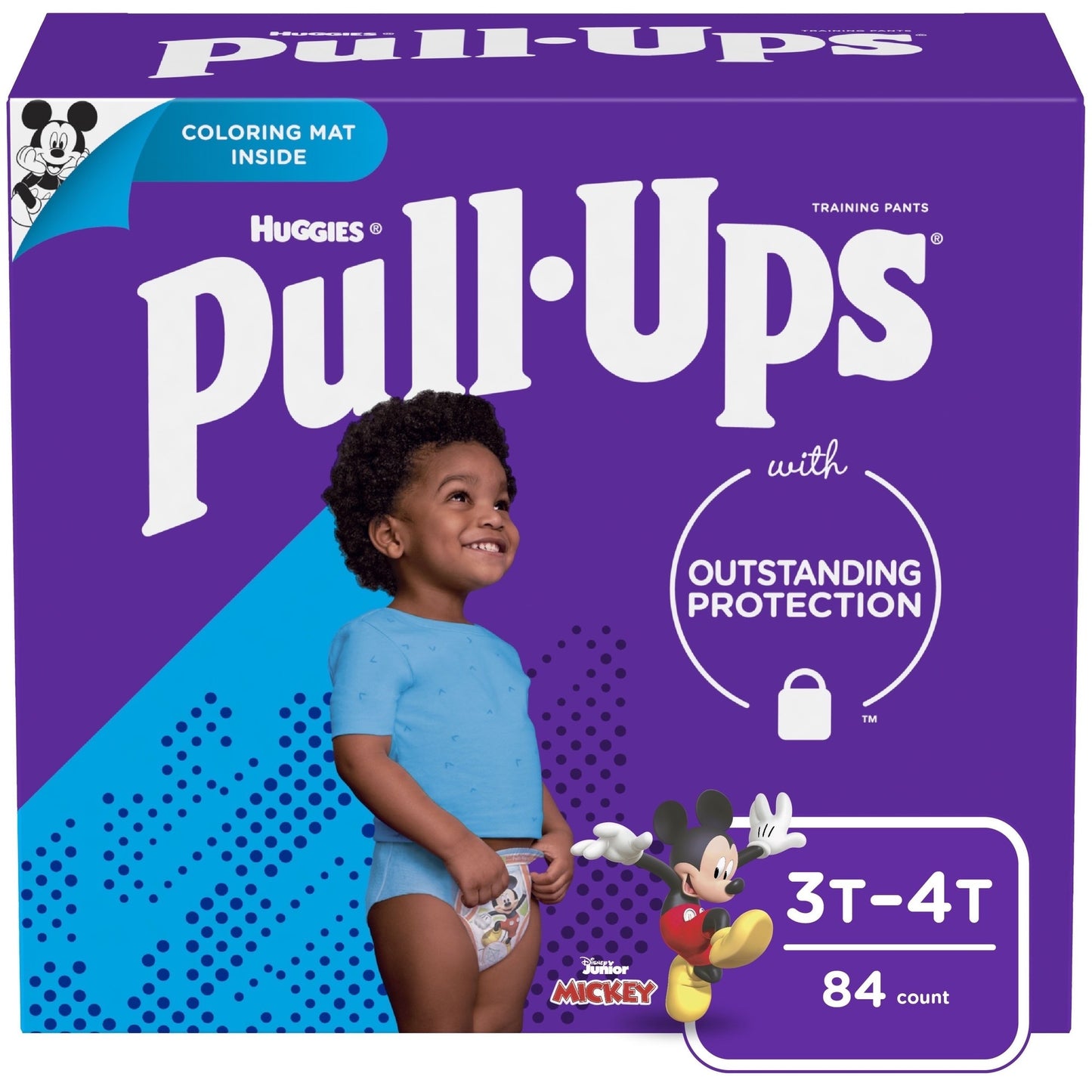 HUGGIES PULLUPS BOY 3T-4T 13-34 LBS 84 CS/1