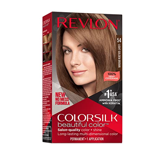 COLORSILK HAIR COLOR LIGHT GOLDEN BROWN #54