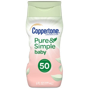 COPPERTONE PURE & SIMPLE LOTION SPF50 6OZ