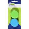 PILL REMINDER 1 COMP ROUND PK/2