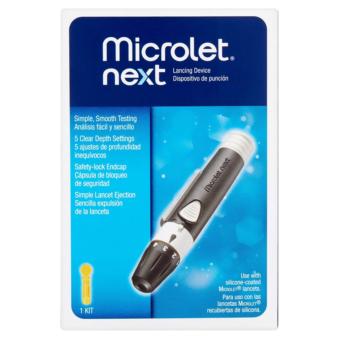 MICROLET NEXT LANCING DEVICE