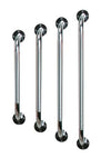 GRAB BAR WALL MOUNT CHROME 16" DR