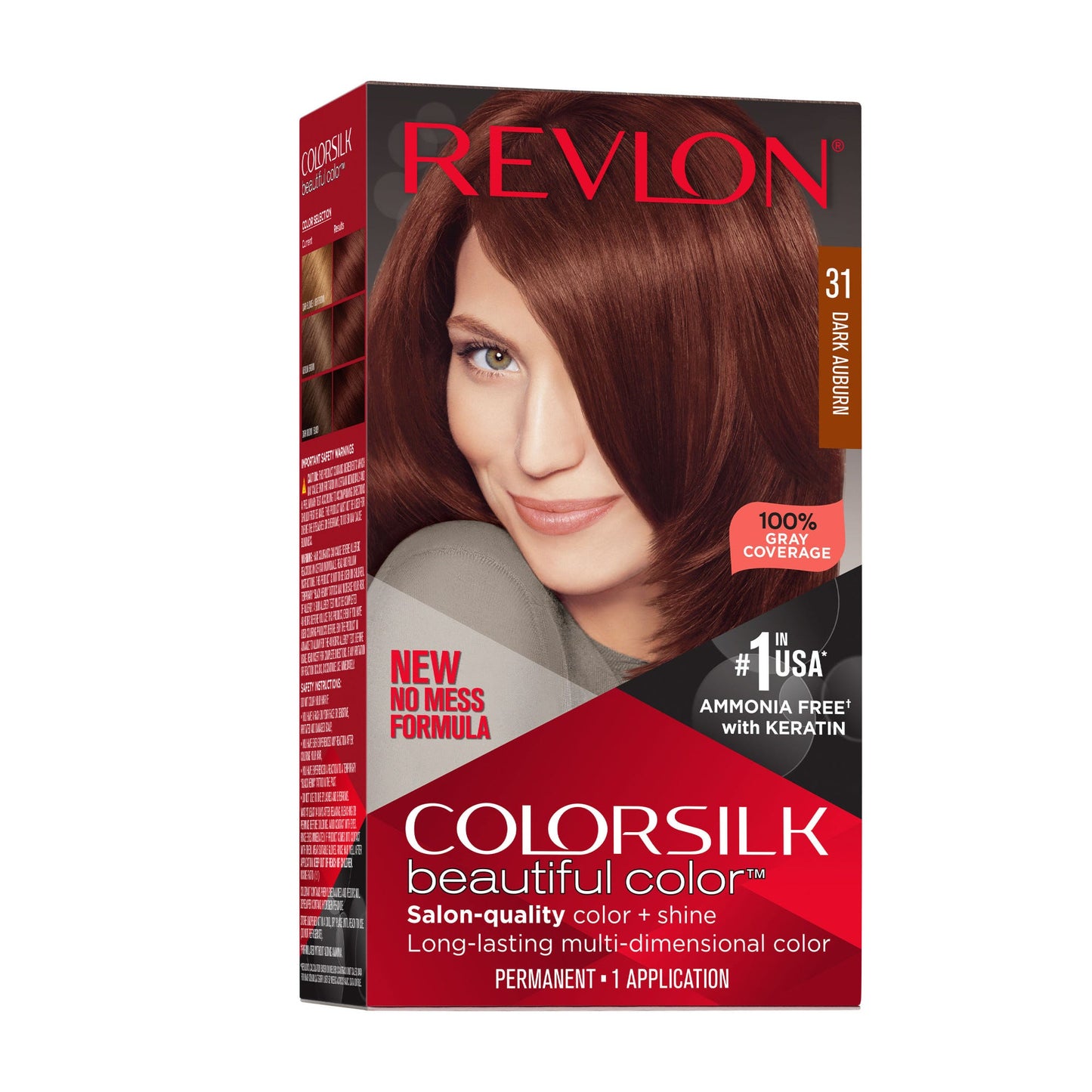 COLORSILK HAIR COLOR DARK AUBURN #31