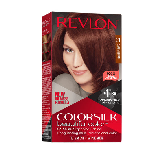 COLORSILK HAIR COLOR DARK AUBURN #31