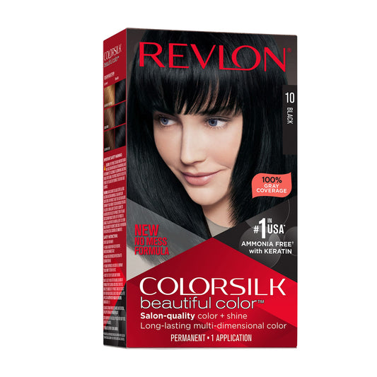 REVLON COLORSILK 010 BLACK