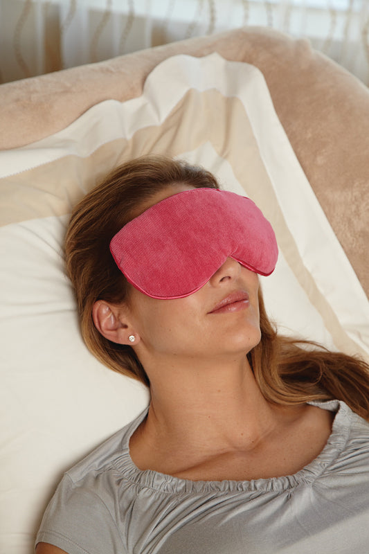 BED BUDDY RELAXATION MASK LAV/ROSE PINK