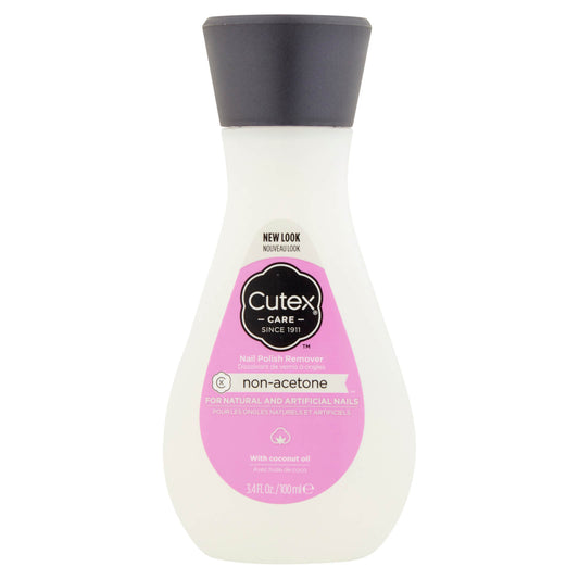 CUTEX NON ACETONE NAIL POLISH REMOVER 3.38 OZ