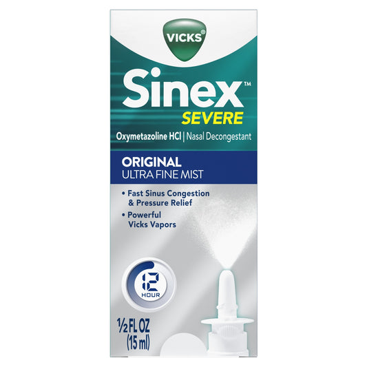 SINEX SEVERE 12 HOUR ULTRA FINE MIST 0.5 OZ