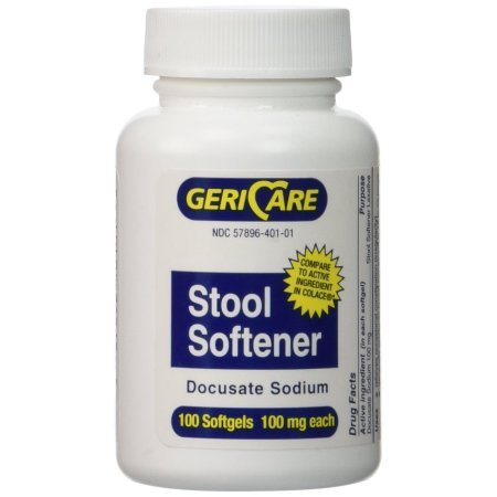 DOCUSATE SODIUM CAP 100 MG 100 GERICARE