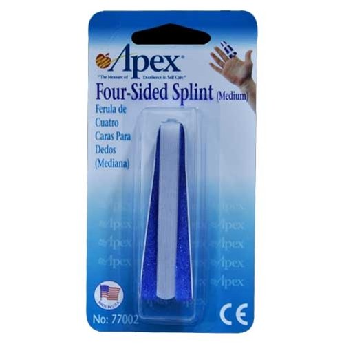 FINGER SPLINT 4 SIDED MD CAREX
