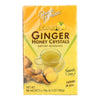 GINGER HONEY CRYSTALS LEMON TEA SACHETS 10